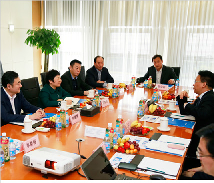 北京市工商联党组书记郑默杰一行莅临pg赏金女王单机版试玩平台建设考察调研