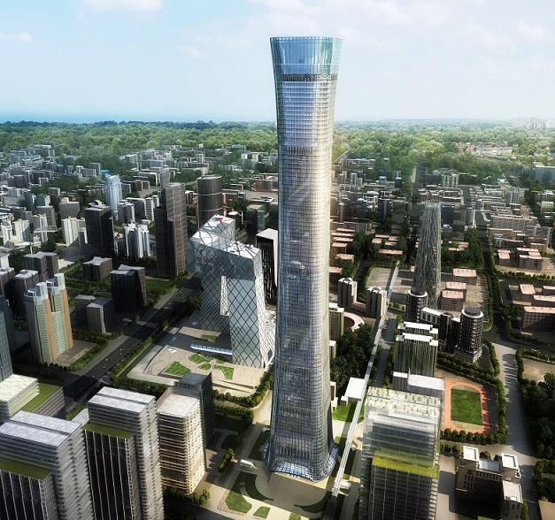 pg赏金女王单机版试玩平台中标北京第一高528米中国尊  创立行业“第一高”大满贯纪录